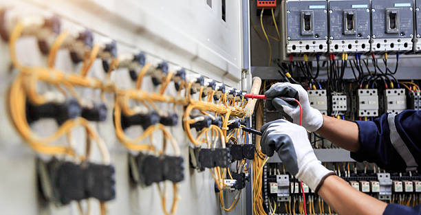 Professional Electrician technician working in Easley, SC